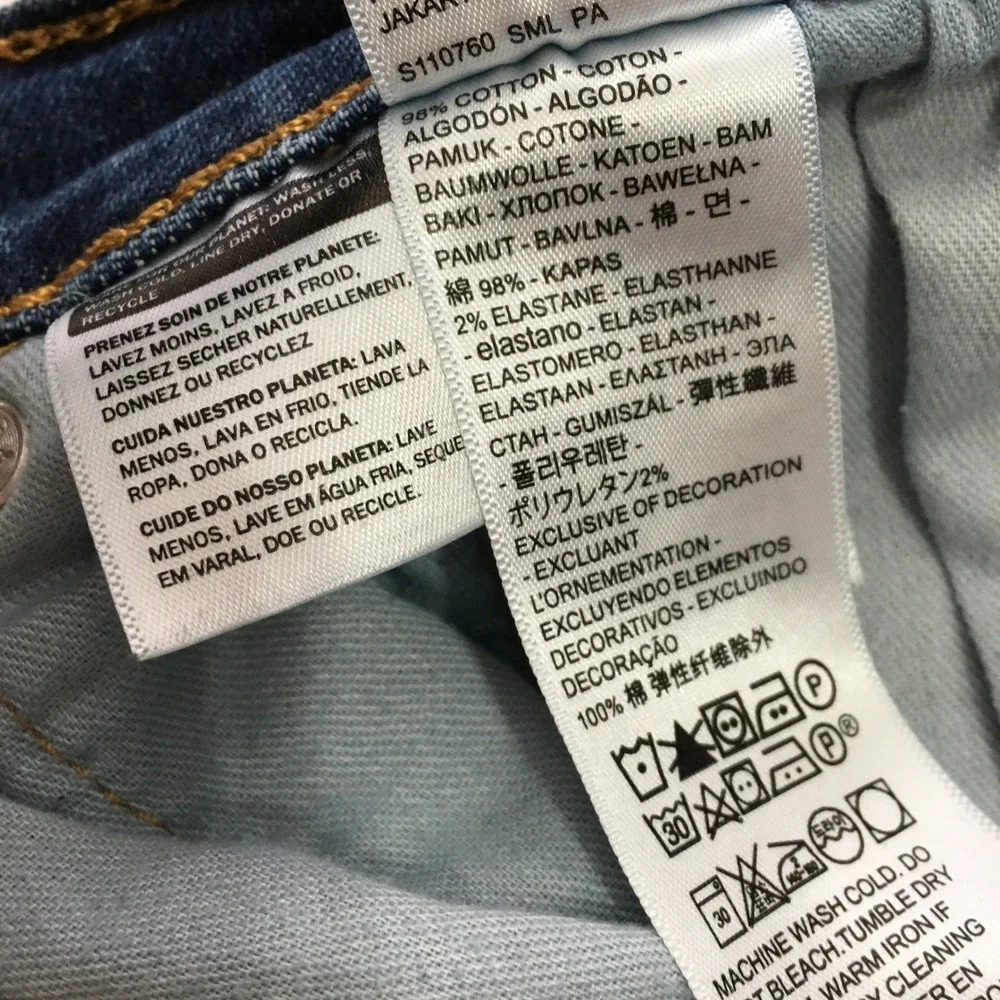 Levi's 505 Regular Fit Jeans Mens 38x30 Blue Straight Leg